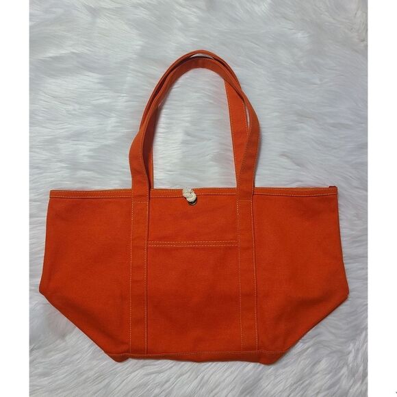 MZ Wallace|Rare Orange Canvas Tote Bag - Picture 2 of 8